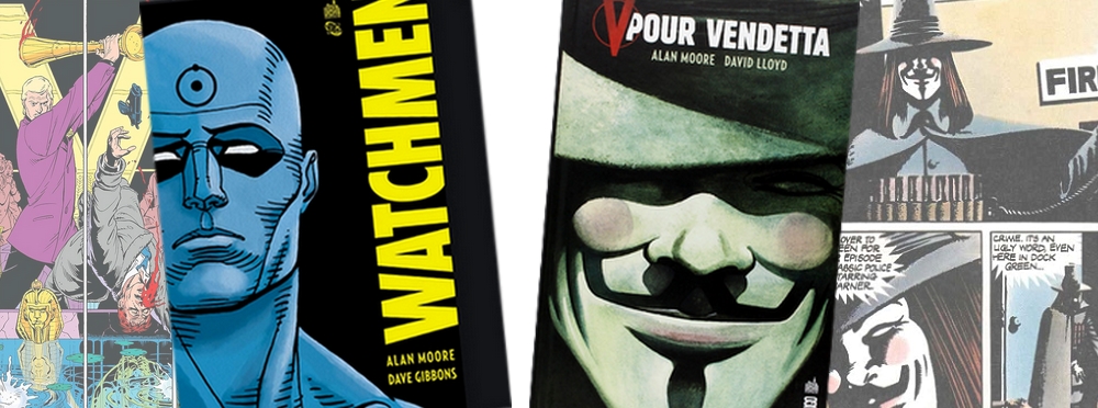 planches V Pour vendetta et Watchmen