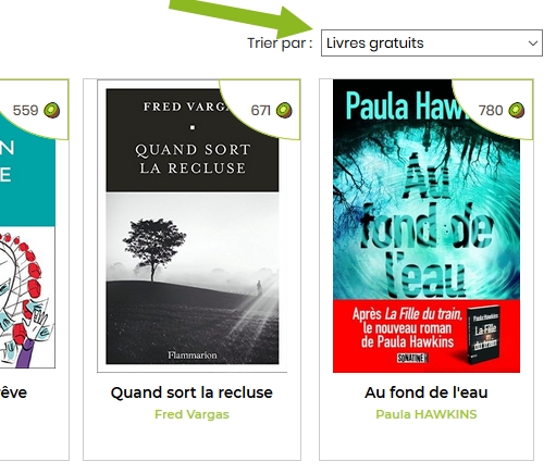 filtre livres gratuits