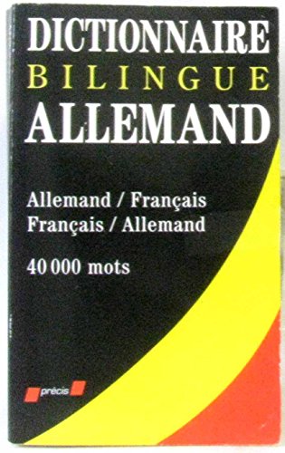 Dictionnaire de poche allemand : Allemand-français, français-allemand