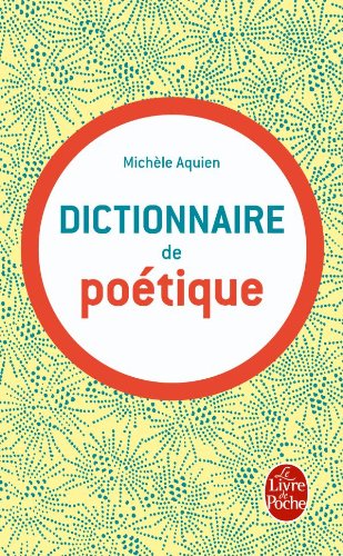 Dictionnaire de poétique