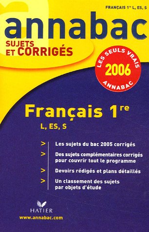 Français 1e L, ES, S