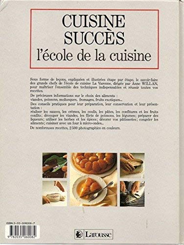 Cuisine succès : L'école de la cuisine