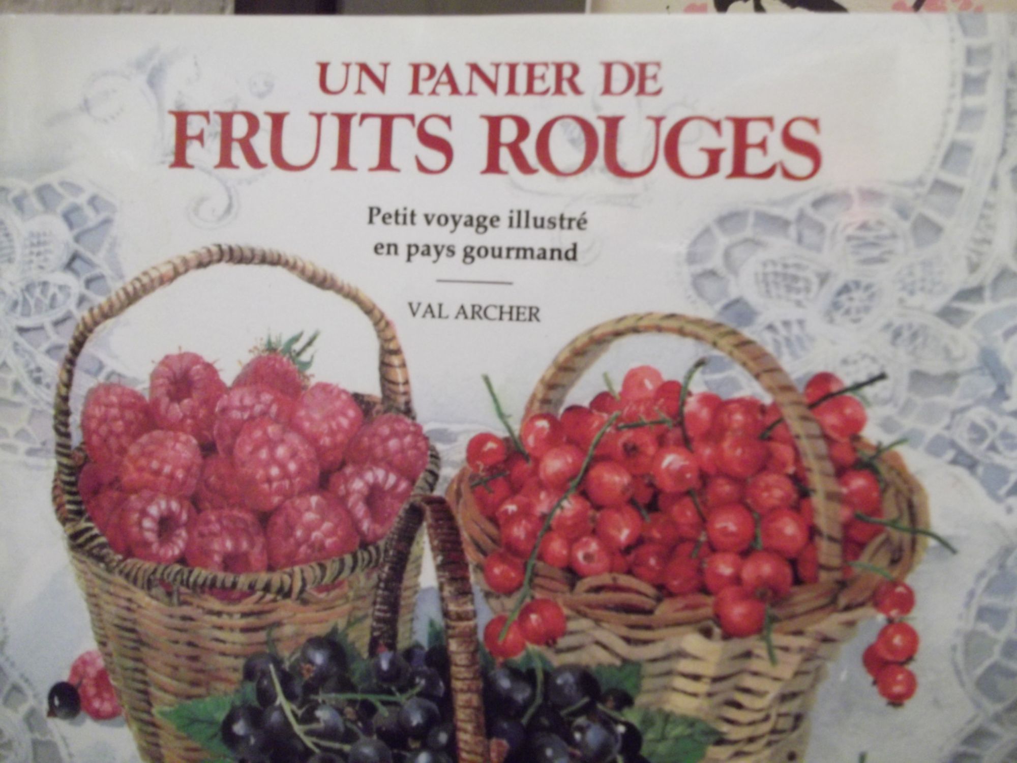 Un panier de fruits rouges : Petit voyage illustré en pays gourmand