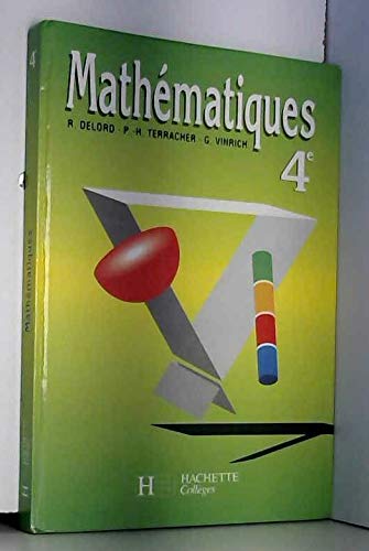 Mathématiques, 4e, 1992. Livre de l'élève