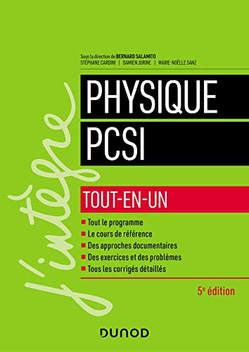 Physique PCSI - Tout-en-un - 5e éd.