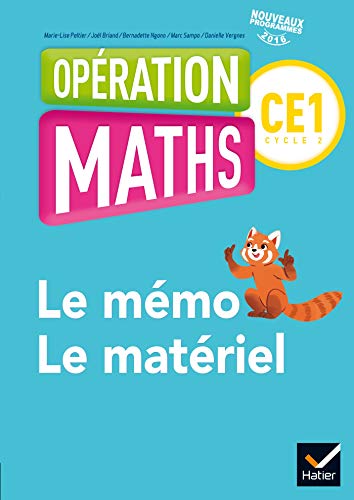 Mathématiques CE1 Cycle 2 Opération Maths : Le mémo/Le matériel