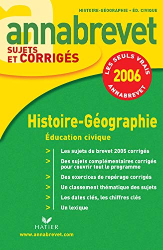 Histoire-Géographie Education civique