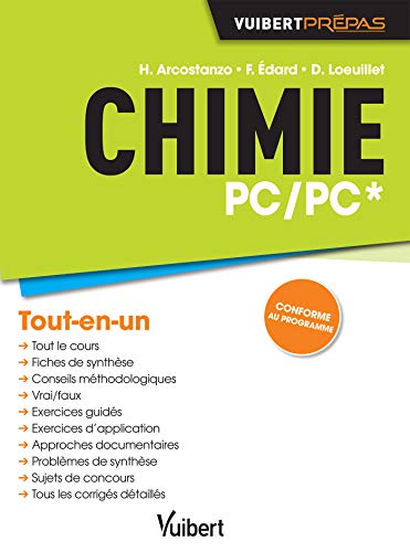 Chimie PC/PC* - Cours, synthèse & exercices corrigés