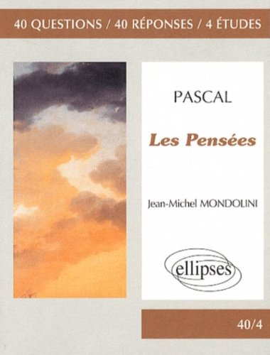 Les Pensees de Pascal