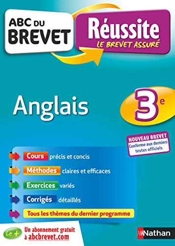 ABC Réussite Brevet - Anglais - 3e - Nouveau Brevet