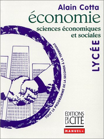 Economie - sciences économiques et sociales - lycée