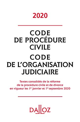 Code de procédure civile, Code de l'organisation judiciaire