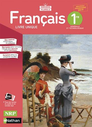 Français Horizons Pluriels 1re - manuel élève (nouveau programme 2019)