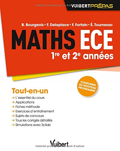 Maths ECE - 1re et 2e années - Conforme au nouveau programme
