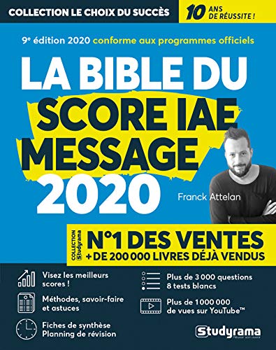 La bible du score IAE message