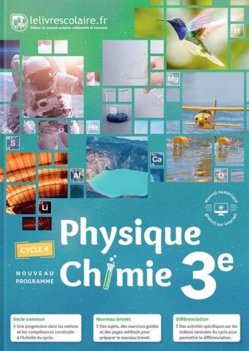 Physique-Chimie 3e : Manuel élève
