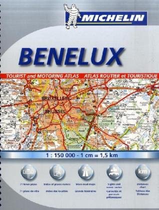 Road Atlas Benelux