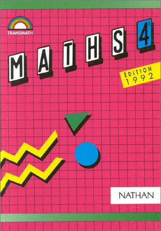 Maths 4e, édition 1992