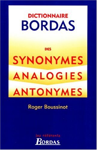DICT DES SYNONYMES N.P.    (Ancienne Edition)