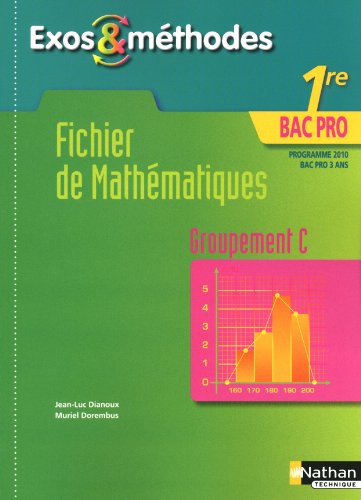 Fichier de Mathématiques - 1re Bac Pro