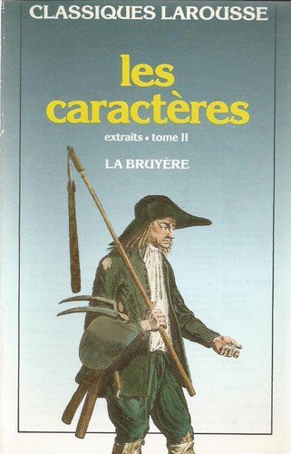 CARACTERES. Tome 2