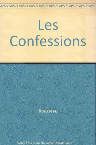ROUSSEAU/ULB CONFESSIONS    (Ancienne Edition)