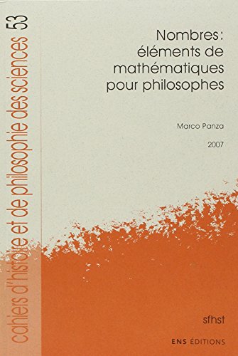 Nombres : Eléments de mathématiques pour philosophes