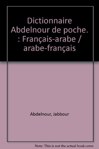 Abdelnour poche / ar-fr / fr-a