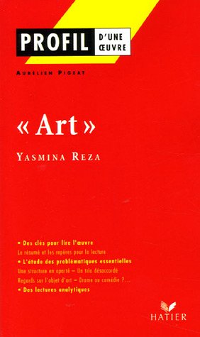 Profil d'une oeuvre : Art de Yasmina Reza