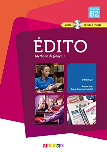 Edito niv.B2 (éd. 2015) - Livre + CD + DVD: Collection Edito