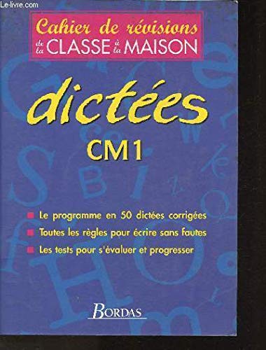CAH.REVISION/DICTEES CM1 (Ancienne Edition)
