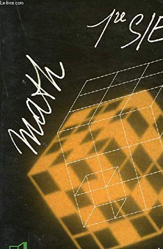 Mathématiques, 1re S, E, programme 1988