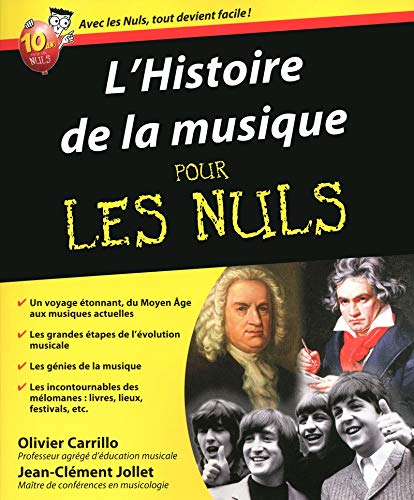 L'Histoire de la musique pour les Nuls