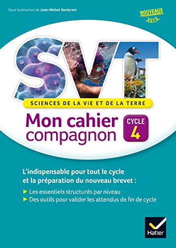 SVT cycle 4 éd. 2016 Mon cahier compagnon - Cahier de l'élève