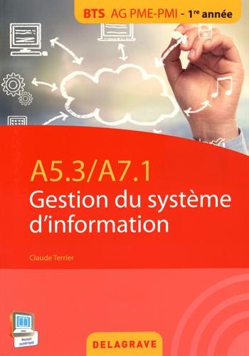 A5.3 a7.1 gestion du système d'information : BTS AG PME/PMI