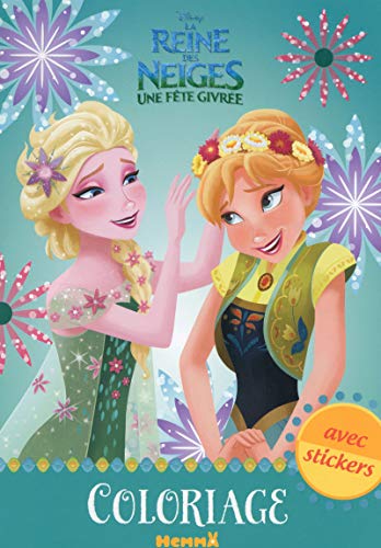 Disney - La Reine des Neiges - La fête givrée - Coloriage avec stickers