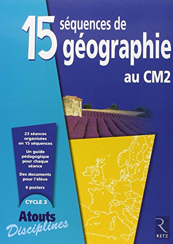 15 séquences de géographie au CM2