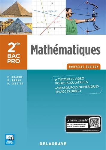 Mathématiques 2de Bac Pro - Groupements A, B, C - Pochette élève
