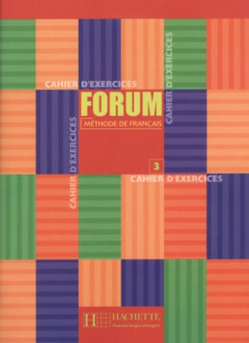 Forum N° 3. Cahier d'exercices