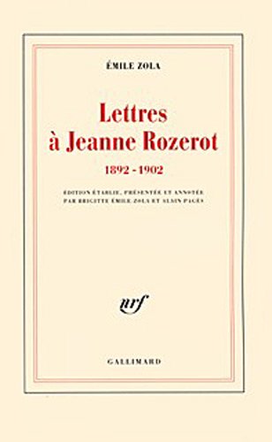 Lettres à Jeanne Rozerot: (1892-1902)