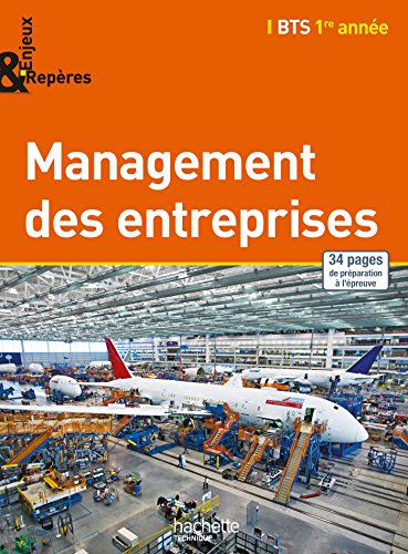 Enjeux et Repères Management BTS 1re année - Livre élève - Ed. 2014