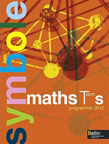 Maths Tle S : Programme 2012