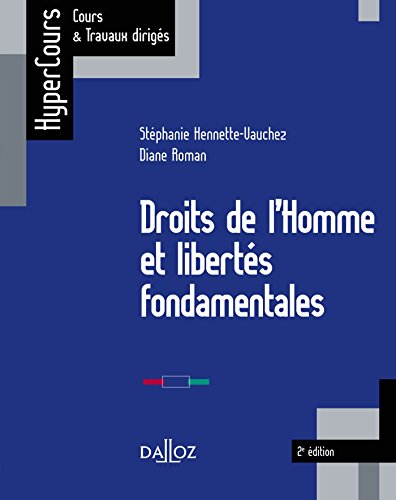 Droits de l'Homme et libertés fondamentales - 2e éd.