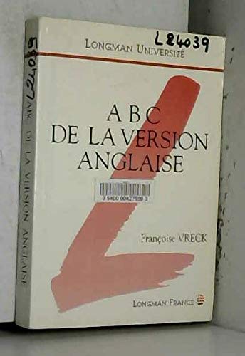 ABC de la version anglaise