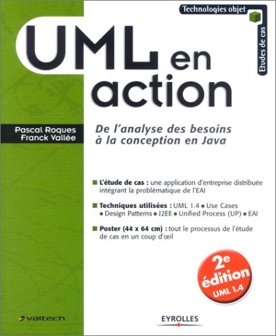 UML en action, 2e édition : De l'analyse des besoins à la conception en Java