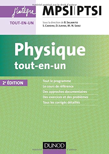 Physique tout-en-un MPSI-PTSI - 2e éd