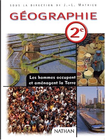 Géographie 2de : livre de l'élève