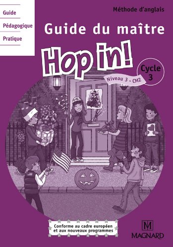 Hop in! CM2 : Guide du maître (2CD audio)