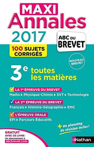 MAXI Annales ABC du BREVET 2017 (30)