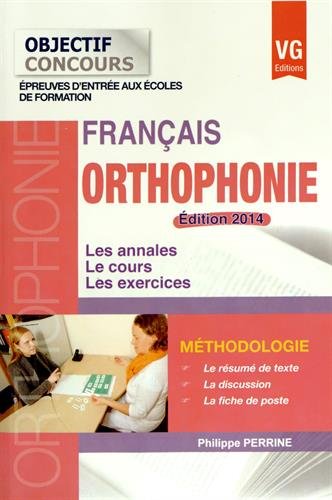 Français Orthophonie : Méthodologie